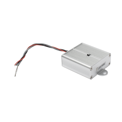 Micrófono omnidireccional, tipo cuadro, con distancia de recepción de 10 – 100 m cuadrados