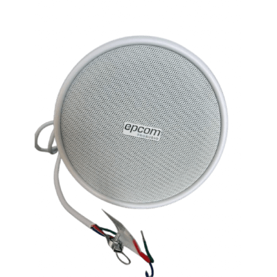 Altavoz Colgante 5″ | 10-20W | 70/100V | Respuesta 130-18KHz | Blanco | Sensibilidad 90dB