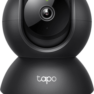 Cámara de Seguridad Interior Wi-Fi 360°, 1080p Full HD, Visión Nocturna 12 m, Detección IA Personas y Llanto de Bebé, Audio Bidireccional, Compatible Alexa y Google Home, Almacenamiento microSD 512 GB